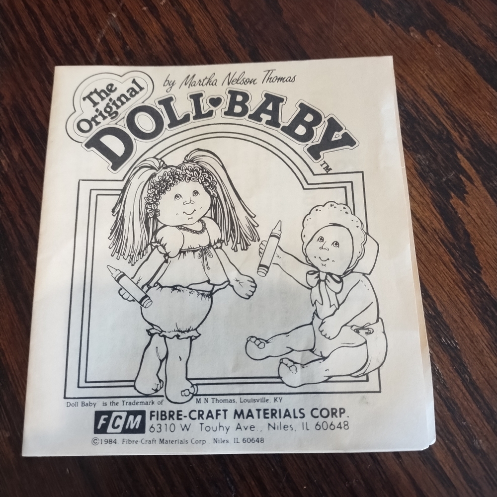 The Original Doll-Baby by‎ Martha Nelson Thomas - Birth Ann/Cert of Authenticity